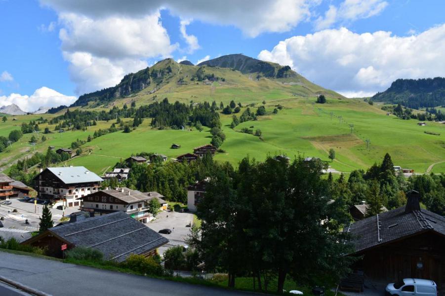 Vakantie in de bergen Studio cabine 4 personen (021) - Résidence le Kodiac - Le Grand Bornand - Balkon