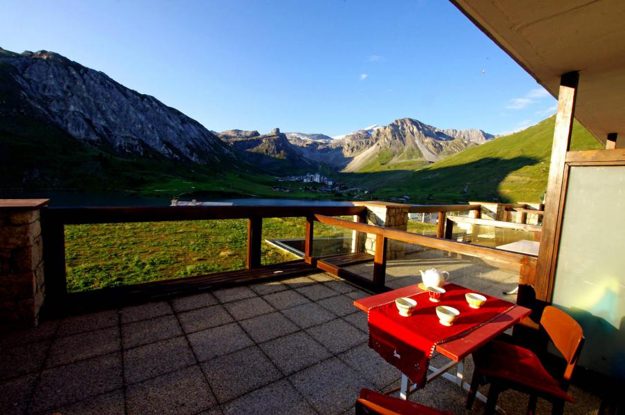 Wakacje w górach Apartament 2 pokojowy 6 osób (05CL) - Résidence le Lac - Tignes - Taras