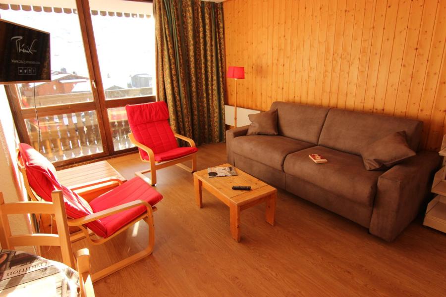 Urlaub in den Bergen 3-Zimmer-Appartment für 6 Personen (412) - Résidence le Lac du Lou - Val Thorens - Wohnzimmer