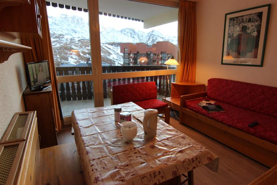 Vakantie in de bergen Appartement 2 kamers 4 personen (404) - Résidence le Lac du Lou - Val Thorens - Woonkamer