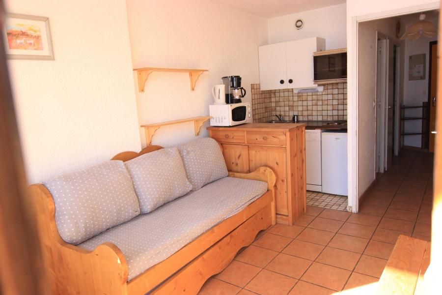 Vakantie in de bergen Studio 4 personen (503) - Résidence le Lac du Lou - Val Thorens - Woonkamer