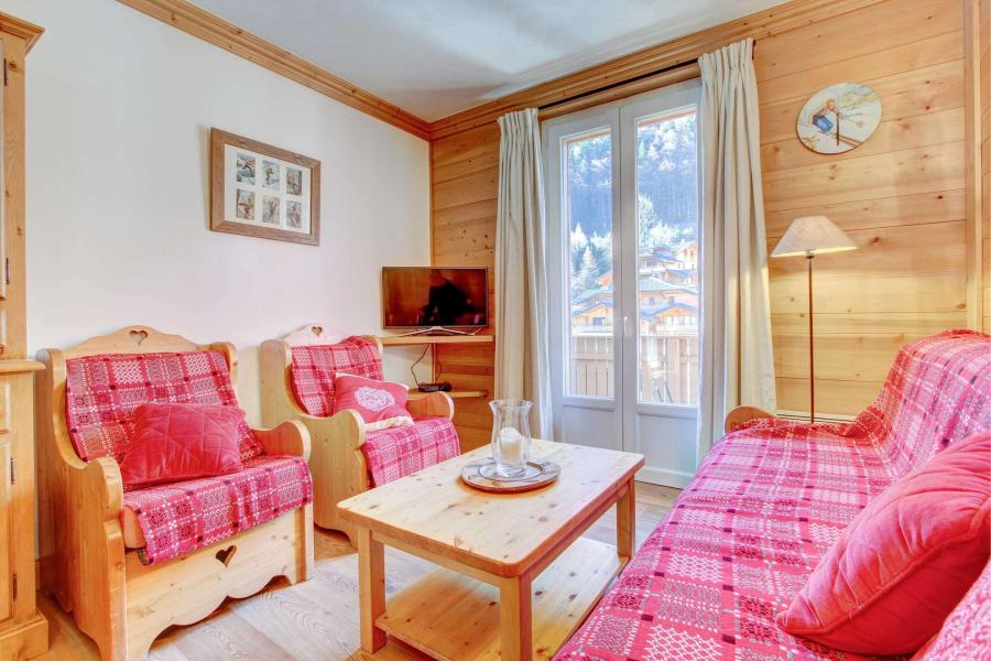 Holiday in mountain resort 3 room apartment 6 people (8) - Résidence le Lodge - Morzine - Living room