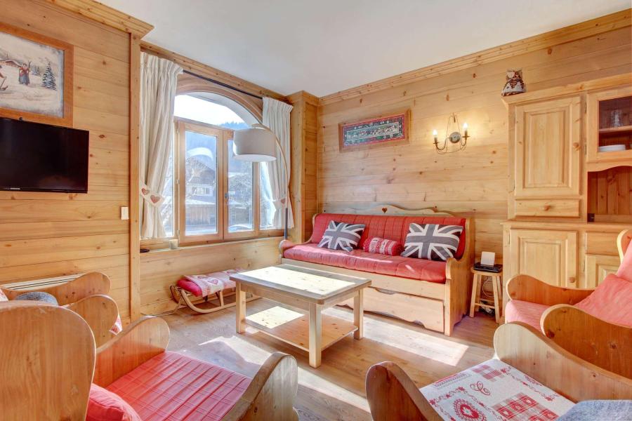 Urlaub in den Bergen 3-Zimmer-Appartment für 8 Personen (3) - Résidence le Lodge - Morzine - Wohnzimmer