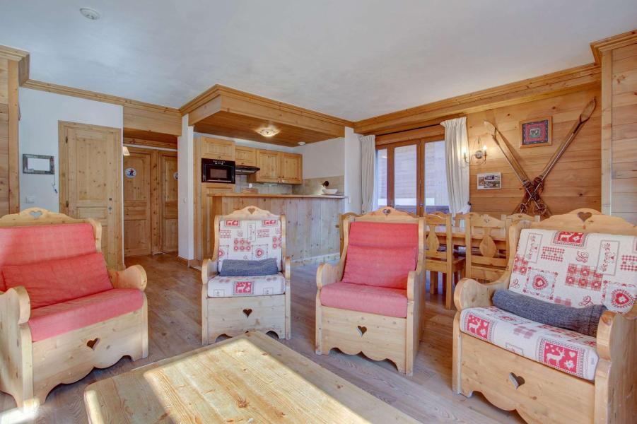 Urlaub in den Bergen 3-Zimmer-Appartment für 8 Personen (3) - Résidence le Lodge - Morzine - Wohnzimmer