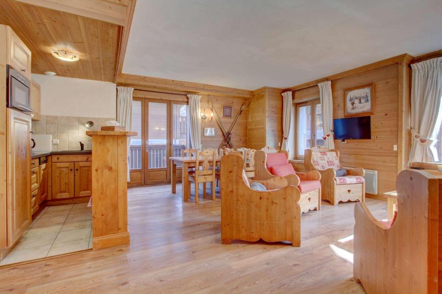 Urlaub in den Bergen 3-Zimmer-Appartment für 8 Personen (3) - Résidence le Lodge - Morzine - Wohnzimmer