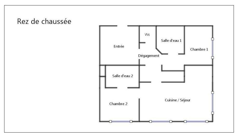 Wakacje w górach Apartament 3 pokojowy 6 osób (1) - Résidence le Lodge - Morzine - Plan