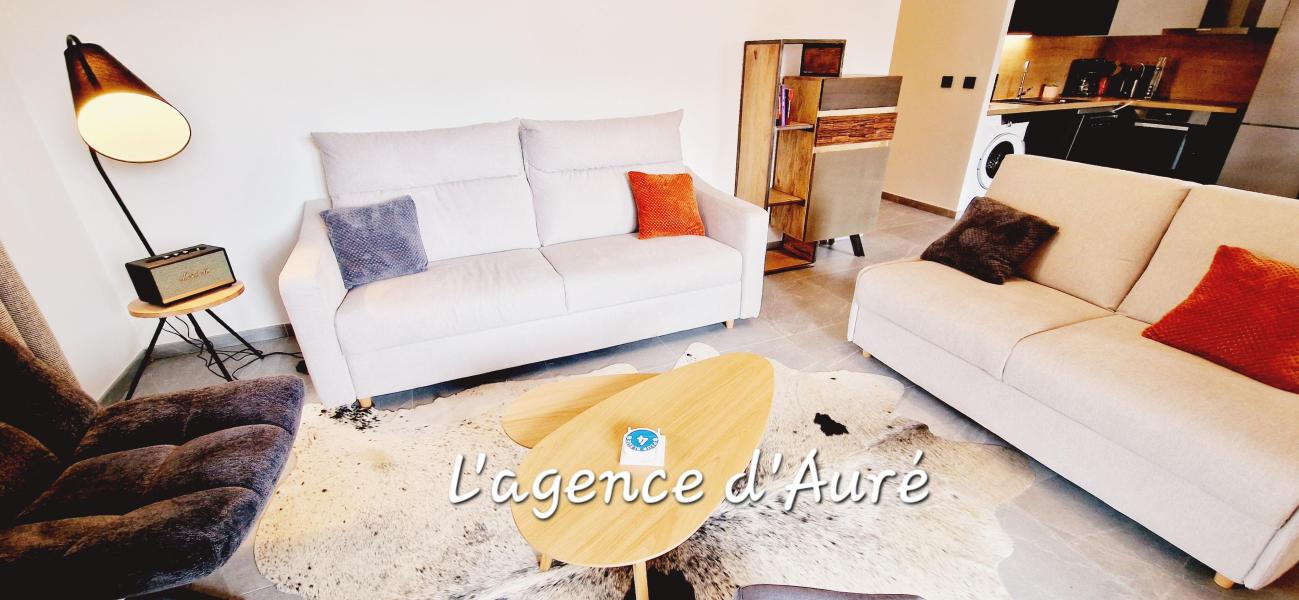 Urlaub in den Bergen 4-Zimmer-Appartment für 8 Personen (M04) - Résidence le M - Montalbert - Wohnzimmer