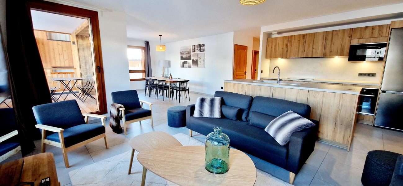Vacances en montagne Appartement 5 pièces 10 personnes (M01) - Résidence le M - Montalbert - Séjour