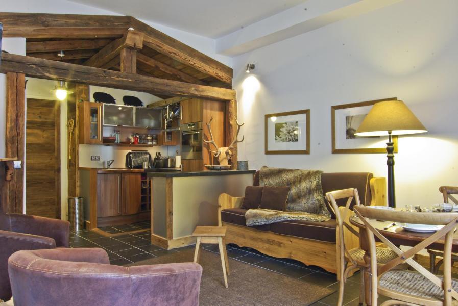 Holiday in mountain resort 2 room apartment 4 people (icone) - Résidence le Majestic - Chamonix - Living room
