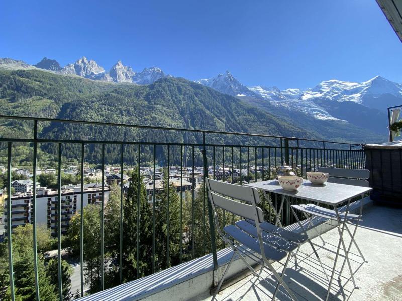 Holiday in mountain resort 2 room apartment 4 people (icone) - Résidence le Majestic - Chamonix - Terrace