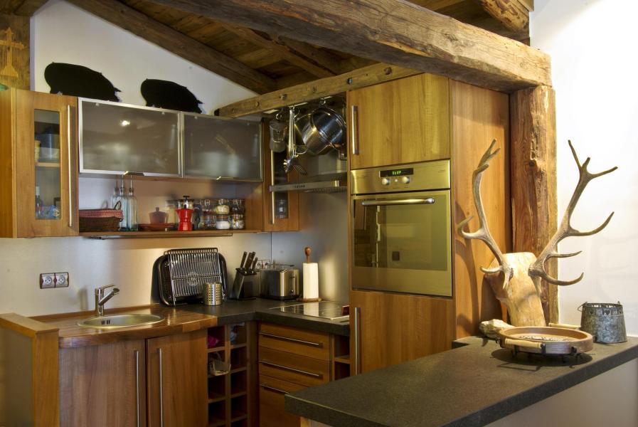 Vacaciones en montaña Apartamento 2 piezas para 4 personas (icone) - Résidence le Majestic - Chamonix - Cocina