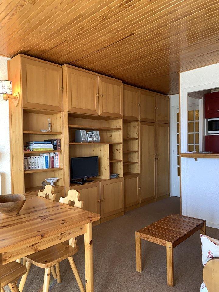 Vacanze in montagna Studio con alcova per 4 persone (L4) - Résidence le Majestic II - Alpe d'Huez - Soggiorno