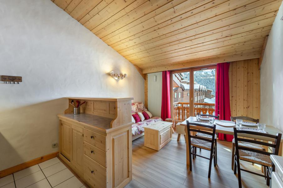 Urlaub in den Bergen Mezzanin-Studio für 4 Personen (407) - Résidence le Marquis - Courchevel - Wohnzimmer