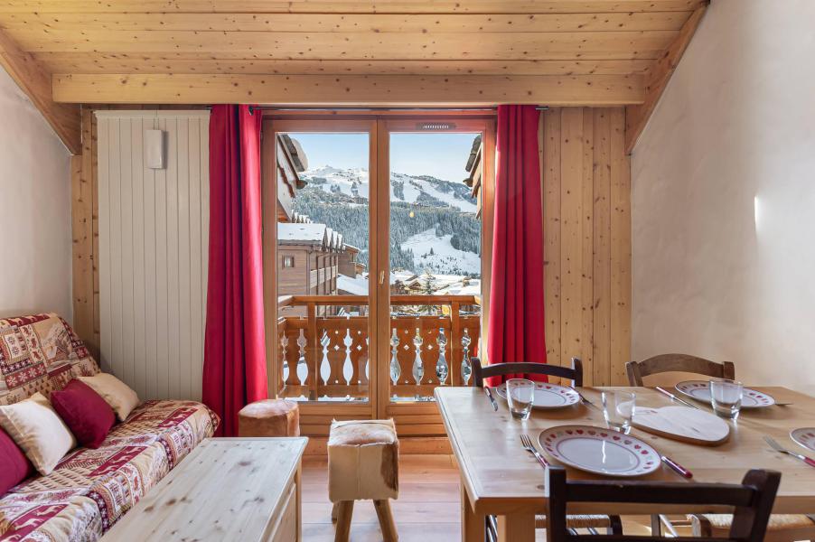 Urlaub in den Bergen Mezzanin-Studio für 4 Personen (407) - Résidence le Marquis - Courchevel - Wohnzimmer