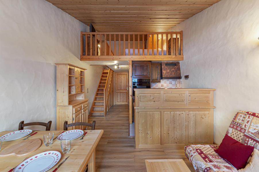 Vakantie in de bergen Studio mezzanine 4 personen (407) - Résidence le Marquis - Courchevel - Woonkamer