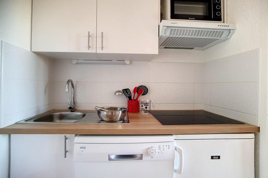 Vacaciones en montaña Apartamento 2 piezas para 4 personas (420) - Résidence le Median - Les Menuires - Cocina