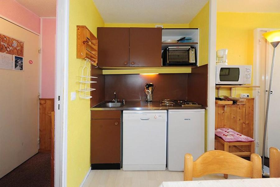 Vakantie in de bergen Appartement 2 kamers 4 personen (116) - Résidence le Median - Les Menuires - Keuken