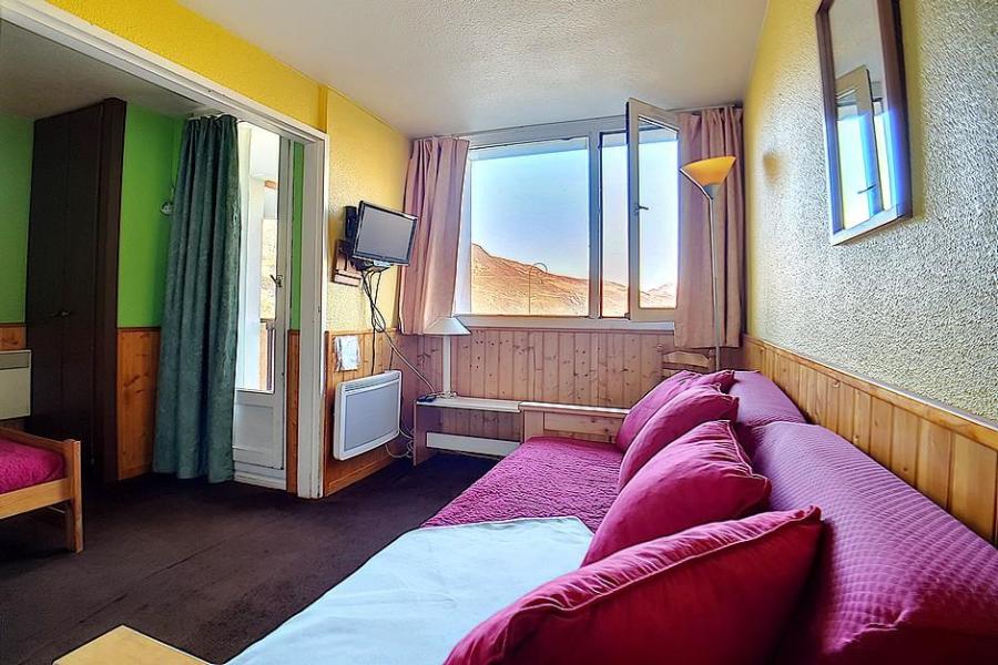 Vakantie in de bergen Appartement 2 kamers 4 personen (116) - Résidence le Median - Les Menuires - Woonkamer