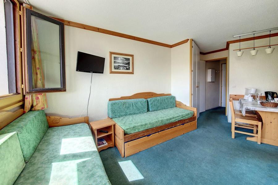Vakantie in de bergen Appartement 2 kamers 4 personen (203) - Résidence le Median - Les Menuires - Woonkamer
