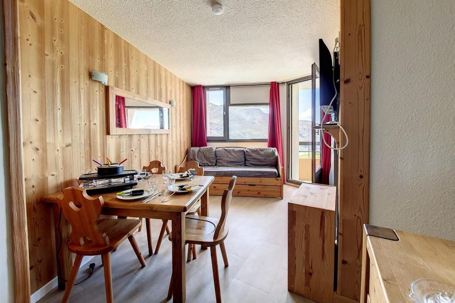 Vakantie in de bergen Appartement 2 kamers 4 personen (215) - Résidence le Median - Les Menuires - Woonkamer