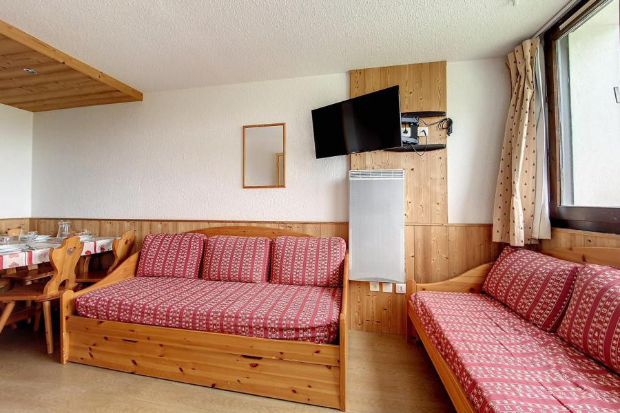 Vakantie in de bergen Appartement 2 kamers 4 personen (218) - Résidence le Median - Les Menuires - Woonkamer