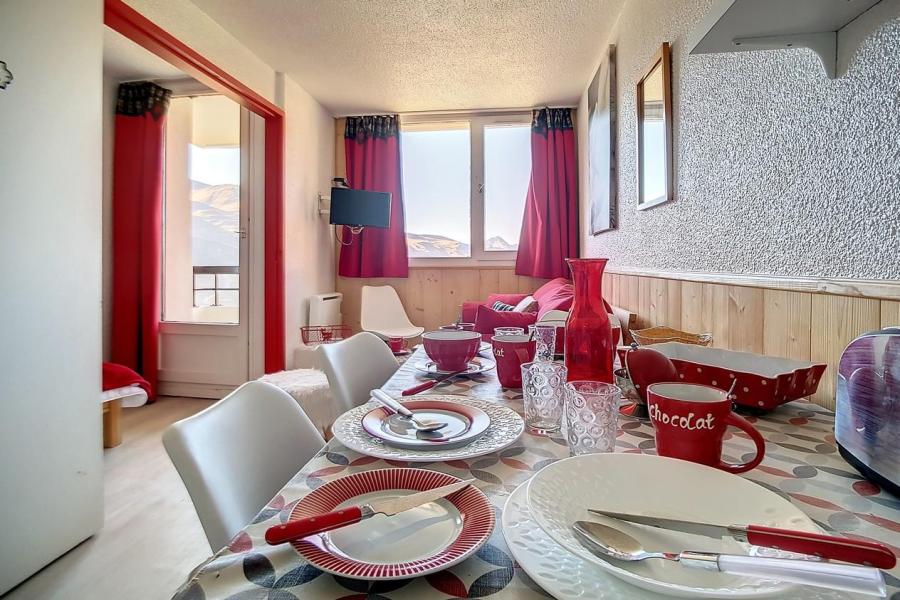 Vakantie in de bergen Appartement 2 kamers 4 personen (420) - Résidence le Median - Les Menuires - Verblijf