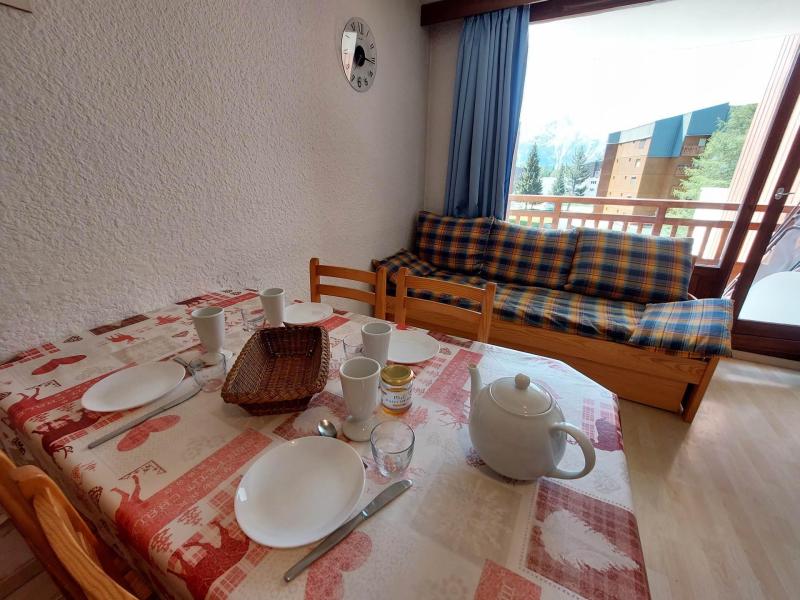 Vakantie in de bergen Appartement 2 kamers bergnis 6 personen (MEI300) - Résidence le Meijotel B - Les 2 Alpes