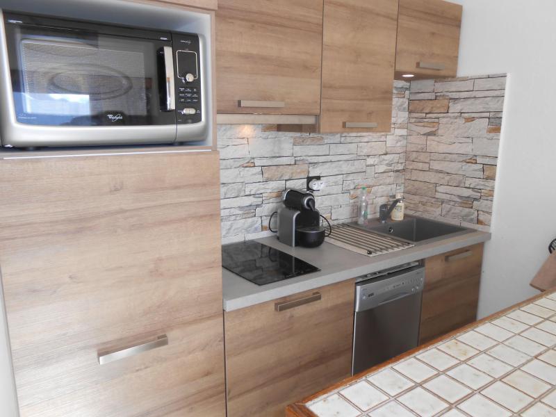 Vacaciones en montaña Apartamento cabina 2 piezas para 6 personas (MEI500) - Résidence le Meijotel B - Les 2 Alpes - Kitchenette