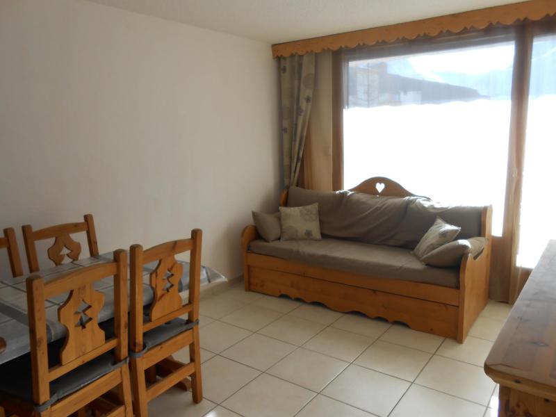 Vakantie in de bergen Appartement 2 kamers bergnis 6 personen (MEI500) - Résidence le Meijotel B - Les 2 Alpes - Woonkamer