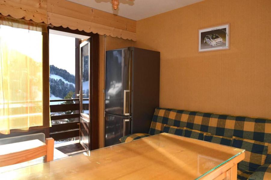 Vakantie in de bergen Studio bergnis 4 personen (13) - Résidence le Millepertuis B - Le Grand Bornand - Woonkamer