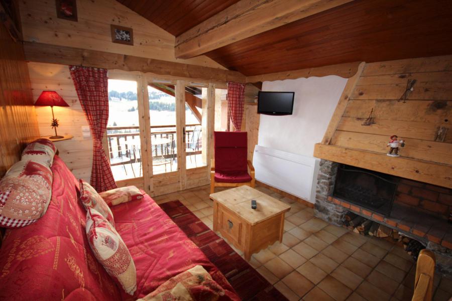 Vacaciones en montaña Apartamento cabina 2 piezas para 6 personas (039) - Résidence le Mirantin - Les Saisies - Alojamiento