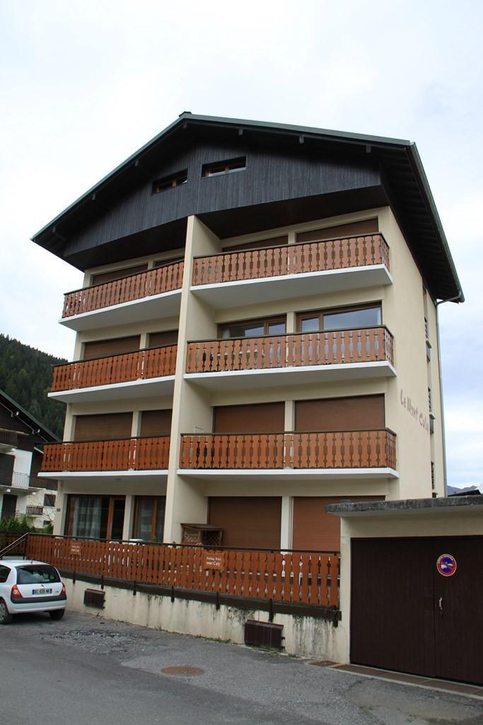 Skiverleih 2-Zimmer-Appartment für 6 Personen - Résidence Le Mont Caly - Les Gets - Draußen im Sommer