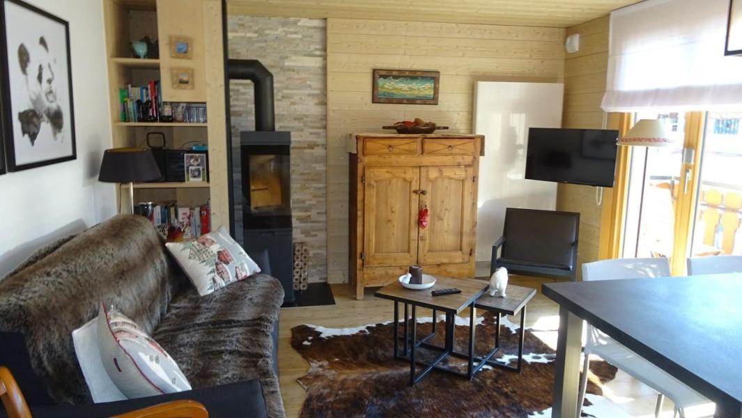 Vacaciones en montaña Apartamento 2 piezas cabina para 4 personas (118) - Résidence Le Mont Caly - Les Gets - Estancia