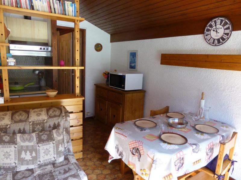Vacanze in montagna Appartamento 2 stanze per 4 persone (827) - Résidence le Mont'Seu - Les Contamines-Montjoie - Soggiorno