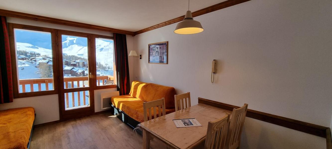 Holiday in mountain resort 2 room apartment 5 people (406) - Résidence le Mont Soleil A - La Plagne - Living room
