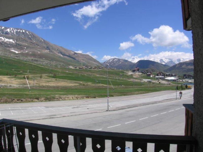 Vacaciones en montaña Apartamento cabina 2 piezas para 6 personas (K2) - Résidence le Montana - Alpe d'Huez - Terraza