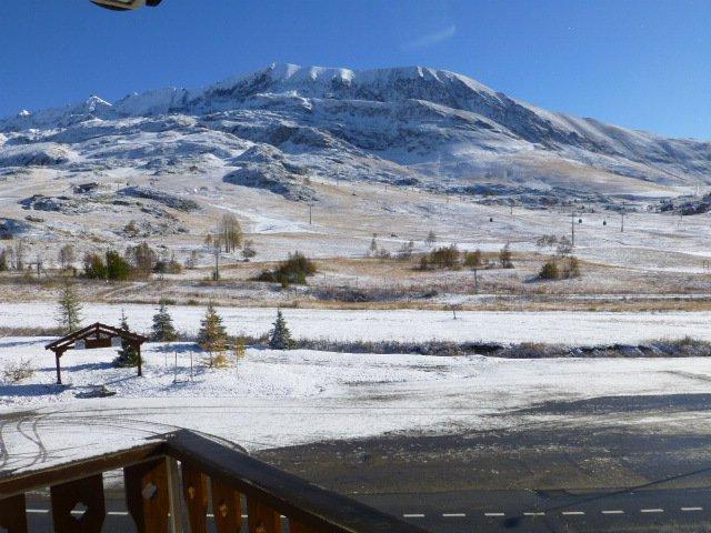 Vakantie in de bergen Appartement 2 kamers bergnis 6 personen (K2) - Résidence le Montana - Alpe d'Huez - Terras