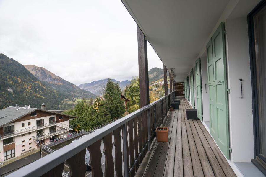 Vakantie in de bergen Appartement 4 kamers 8 personen (9) - Résidence LE MORCLAN - Châtel - Buiten zomer