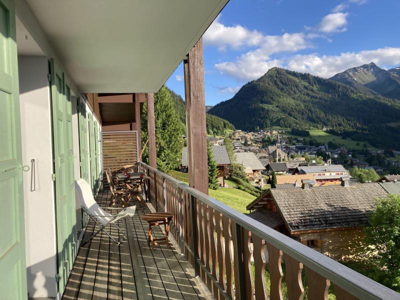 Vacaciones en montaña Apartamento 3 piezas para 6 personas - Résidence Le Morclan - Châtel - Terraza