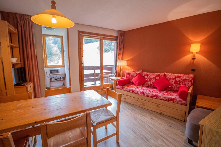 Vakantie in de bergen Appartement 3 kamers 6 personen (021) - Résidence le Mucillon - Valmorel - Woonkamer