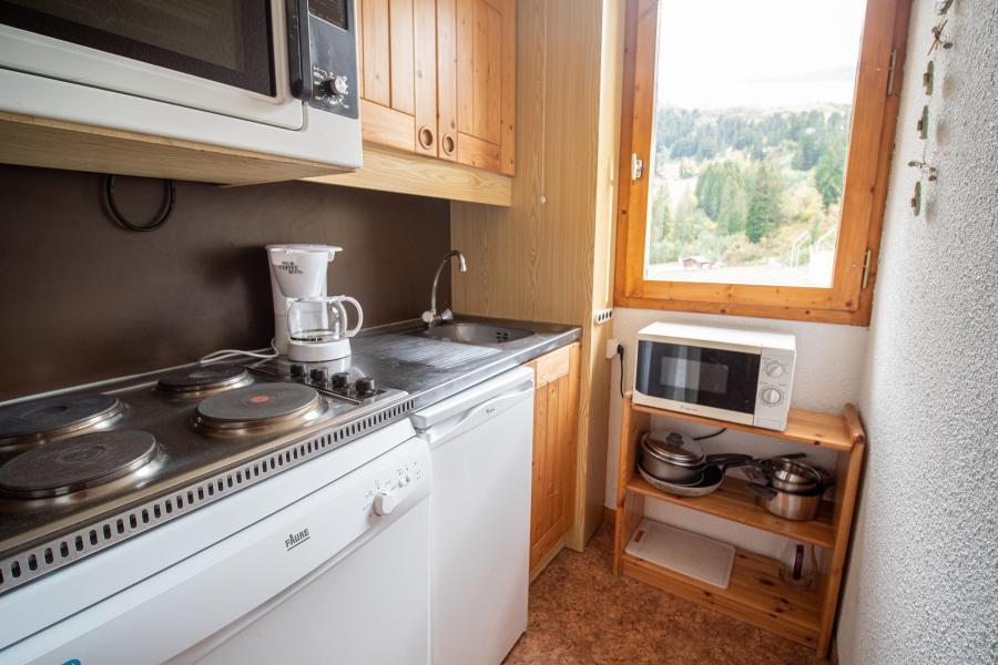 Vacances en montagne Appartement 3 pièces 6 personnes (021) - Résidence le Mucillon - Valmorel - Kitchenette