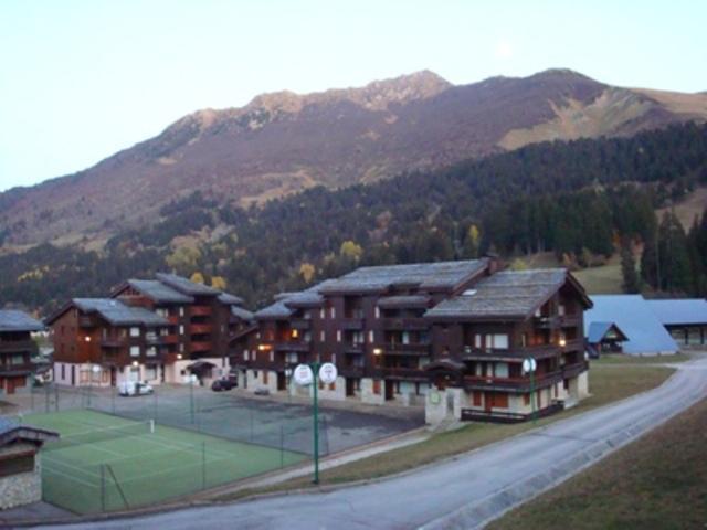 Vacaciones en montaña Estudio para 2 personas (004) - Résidence le Mucillon - Valmorel - Terraza