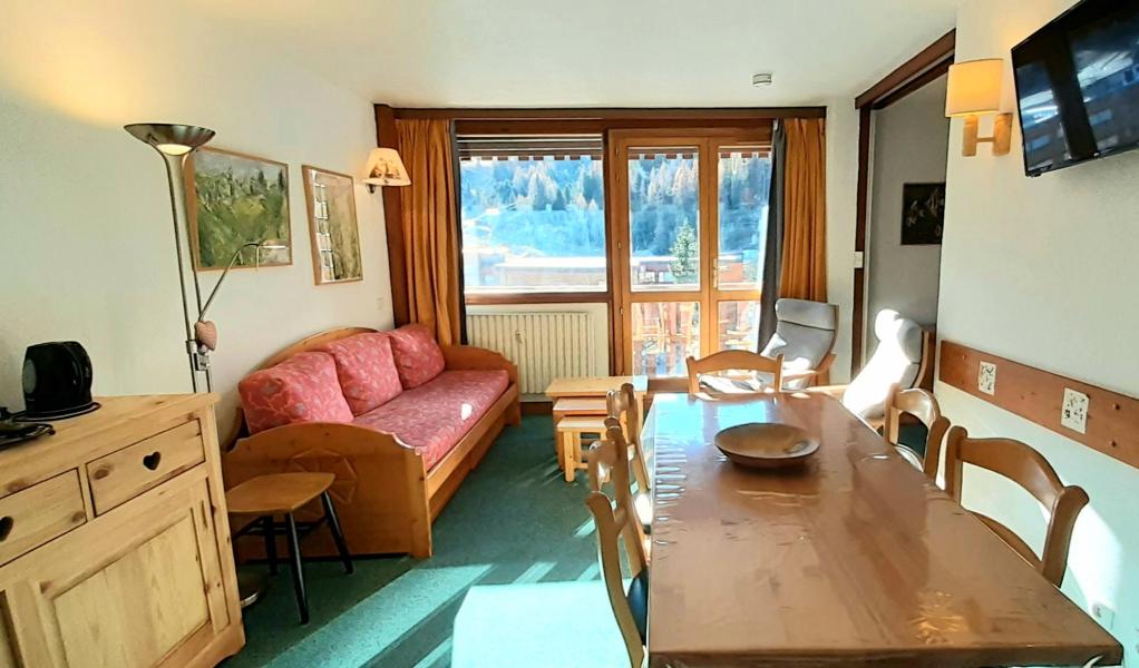 Vacances en montagne Appartement 3 pièces 6 personnes (26) - Résidence le Mustag - La Plagne - Séjour