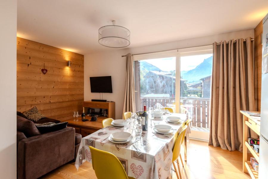 Vakantie in de bergen Appartement 4 kamers 6 personen (25) - Résidence le Nantaux - Morzine - Woonkamer