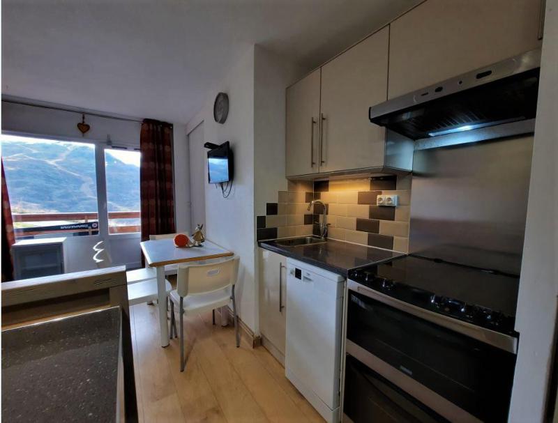 Urlaub in den Bergen 2-Zimmer-Appartment für 4 Personen (311) - Résidence le Nécou - Les Menuires - Küche