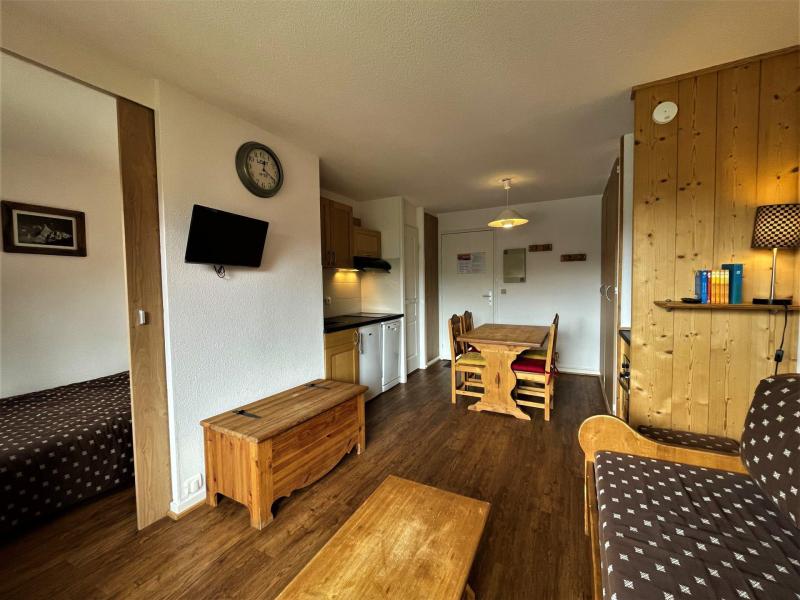 Vakantie in de bergen Appartement 2 kamers 4 personen (611) - Résidence le Nécou - Les Menuires - Woonkamer