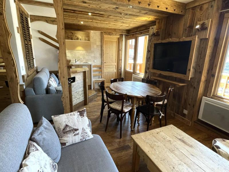 Vacances en montagne Appartement 3 pièces cabine 6 personnes (N0) - Résidence le Nécou - Les Menuires - Séjour