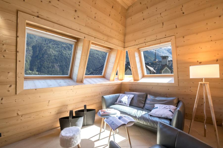 Holiday in mountain resort 5 room apartment 8 people (BOHEME) - Résidence le Paradis - Chamonix - Living room