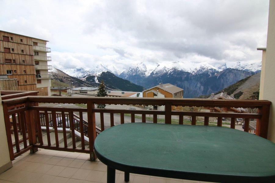 Holiday in mountain resort 2 room apartment 4 people (C1) - Résidence le Paradis C - Alpe d'Huez - Balcony