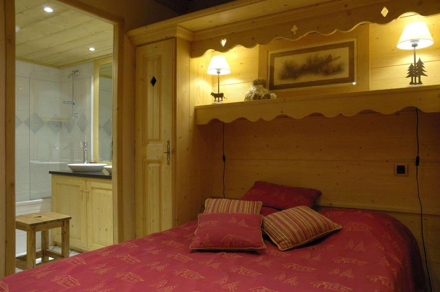 Urlaub in den Bergen 4 Zimmer Maisonettewohnung für 4-6 Personen (A1) - Résidence le Pas du Lac - Méribel - Schlafzimmer